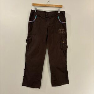 Vintage Ripcurl cargo pants 100% cotton surfer wide leg